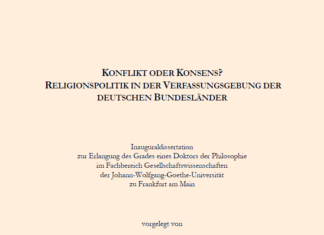 Religionspolitik in der Verfassungsgebung der deutschen Bundesländer